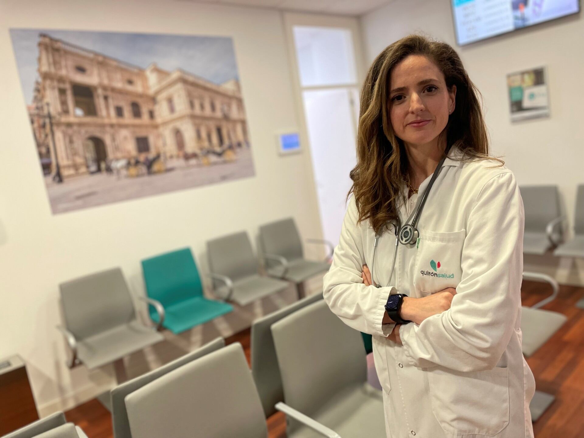 La alergóloga María Ortega Camarero de Quirónsalud Infanta Luisa