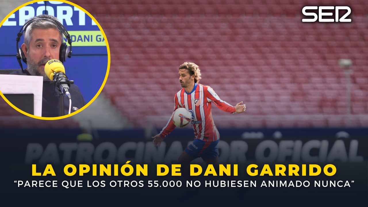 Dani Garrido opina en &#039;Carrusel Deportivo&#039;.