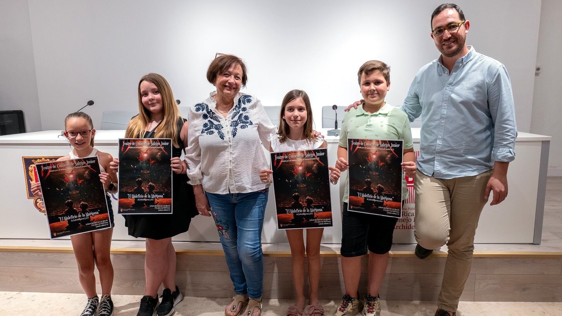 Presentación de la Cómicas del Salziyo Junior en Archidona