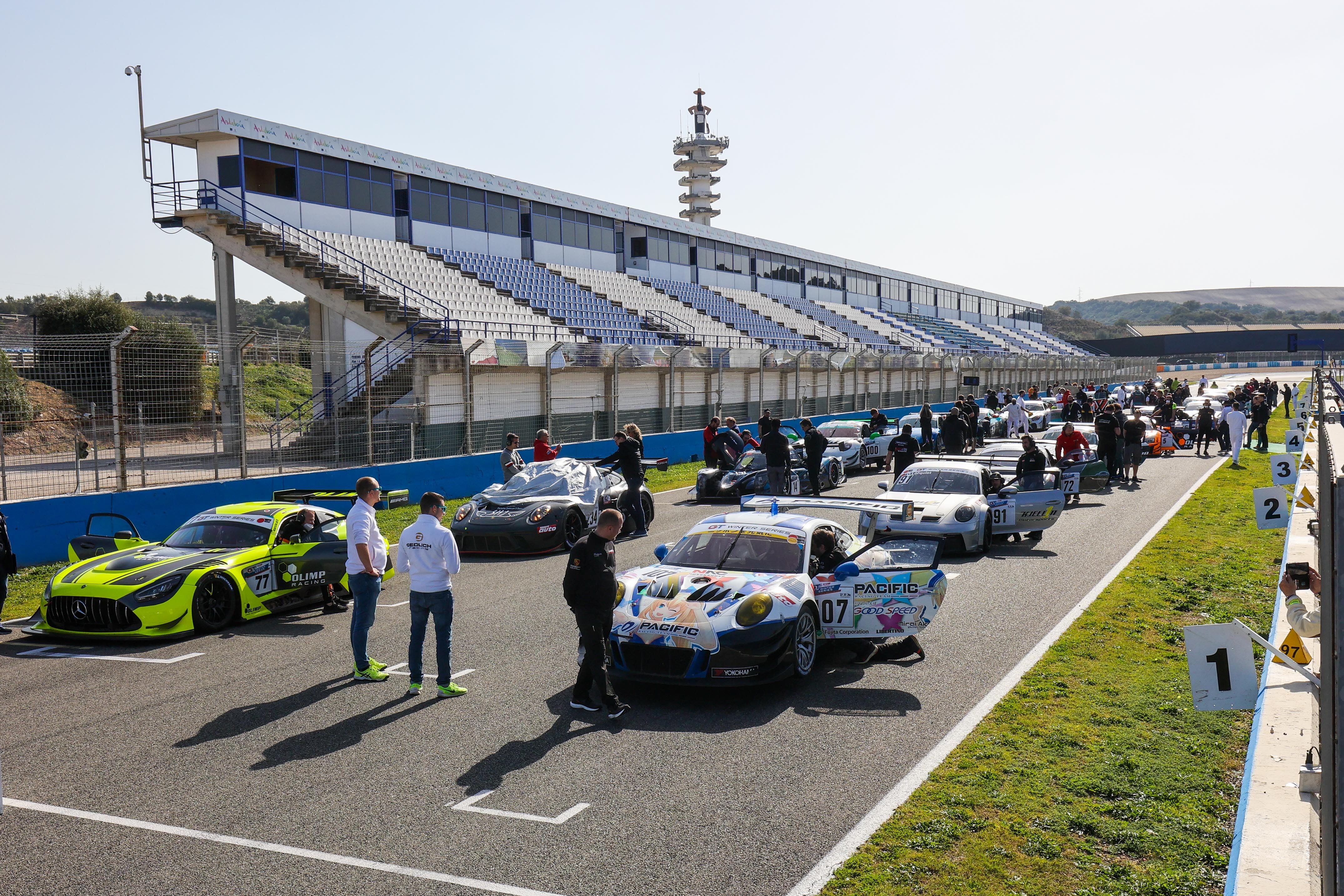 Imagen GT Winter Series disputada el domingo en el Circuito de Jerez