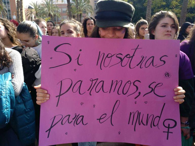 Imagen de la manifestación de ayer