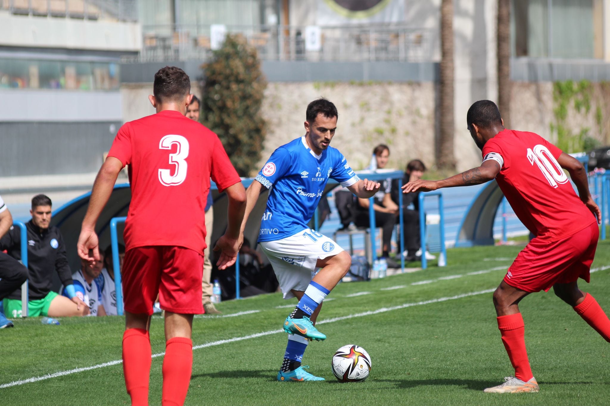 Partido del Xerez DFC ante el Panadería Pulido