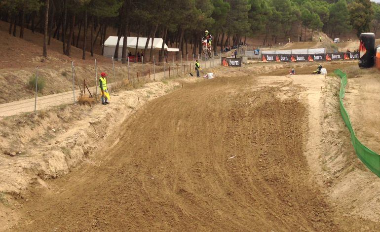 Imagen del circuito talaverano de motocross