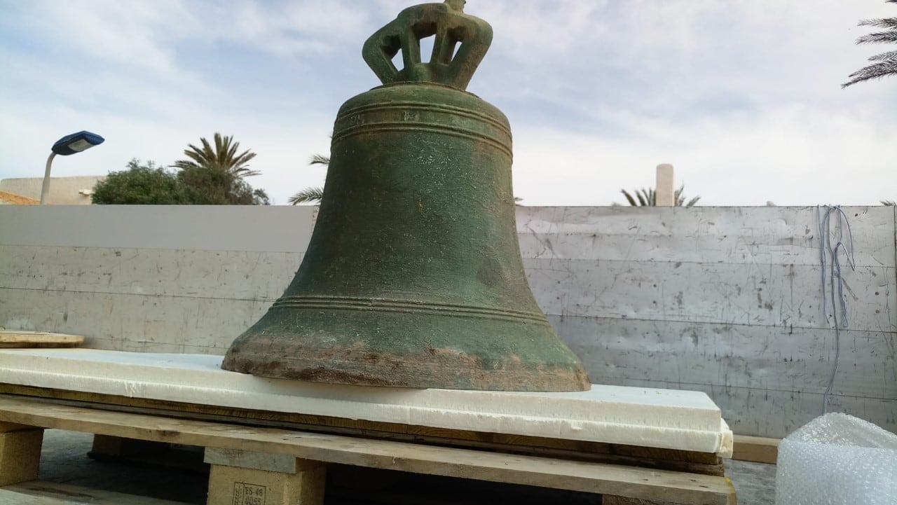 Recuperación de la campana del Monasterio de San Ginés de la Jara