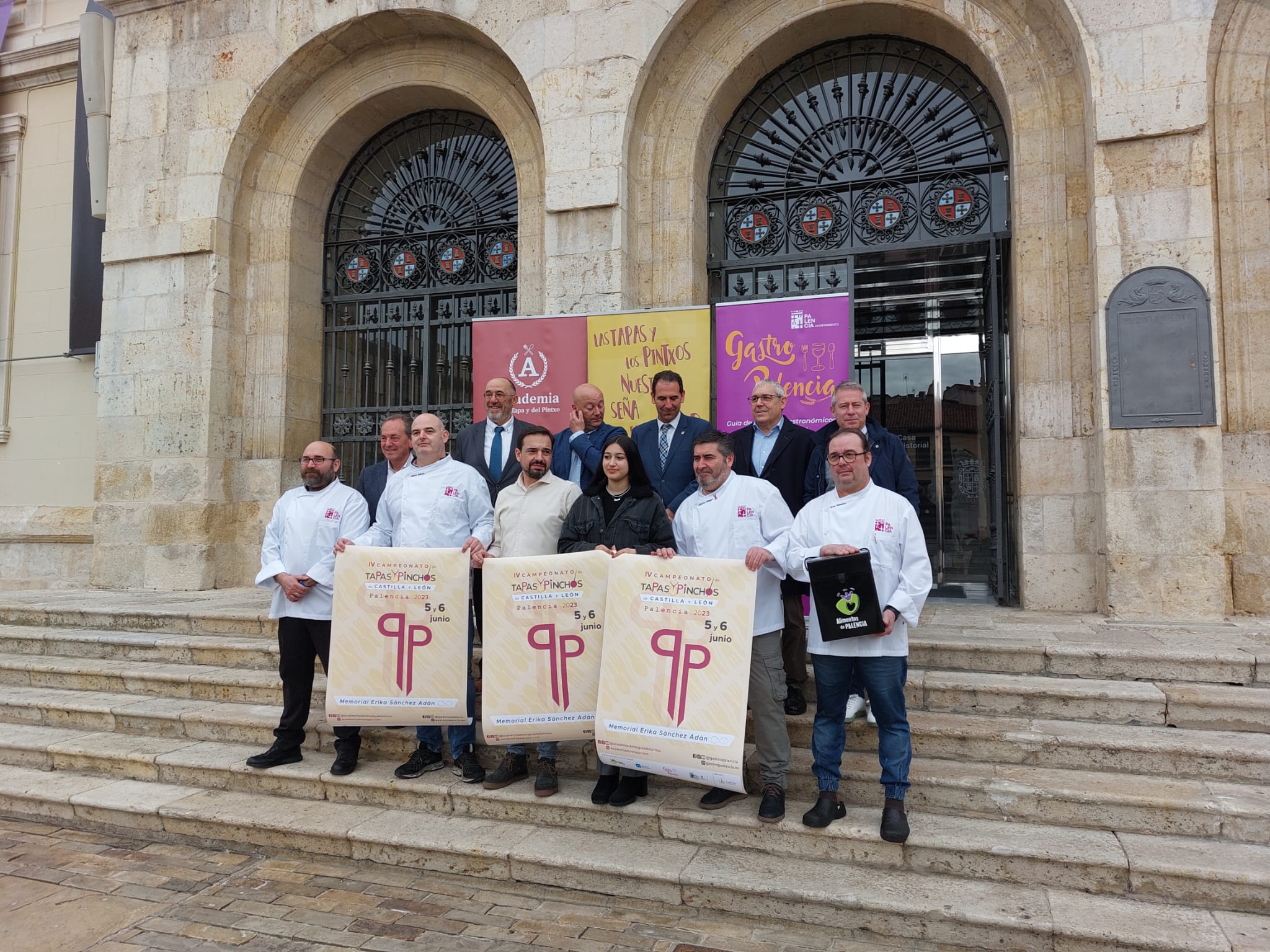 Presentación del IV Campeonato de Tapas y Pinchos de Castilla y León “Memorial Erika Sánchez Adán”