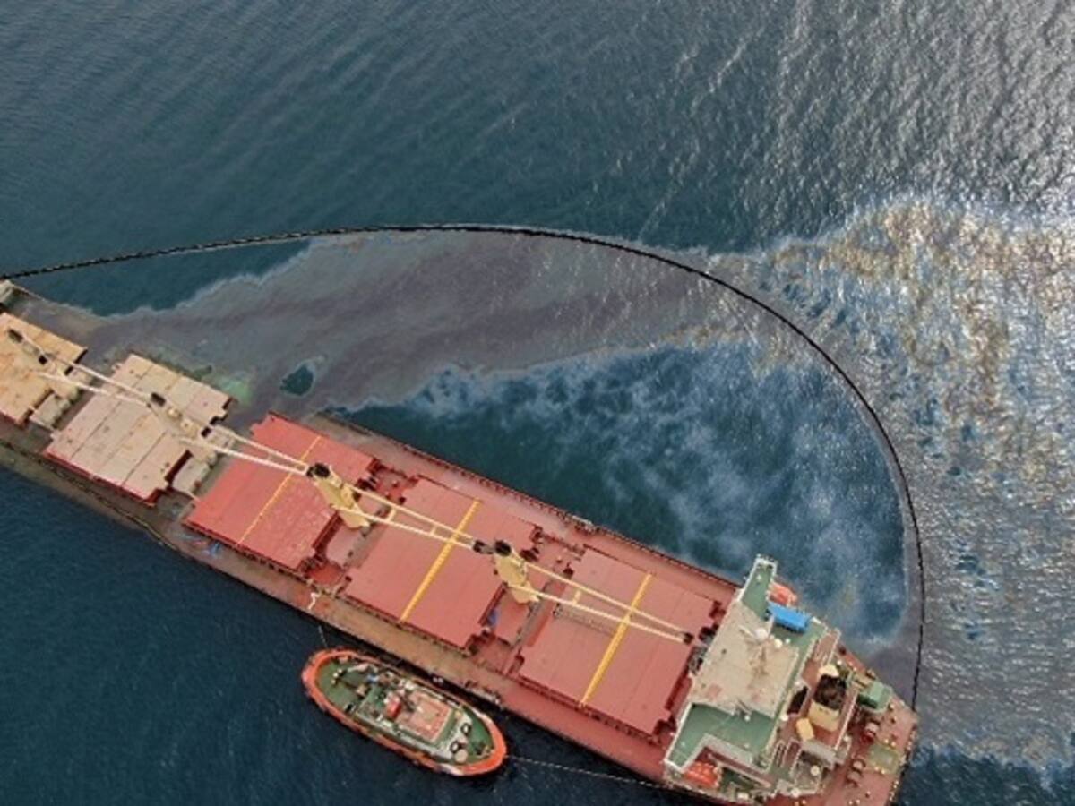 Gibraltar advierte de que el temporal puede poner en riesgo la integridad del OS35