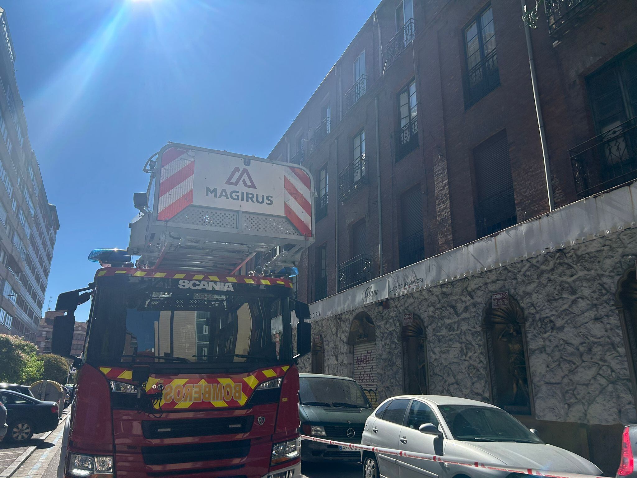 Incendio en Valladolid