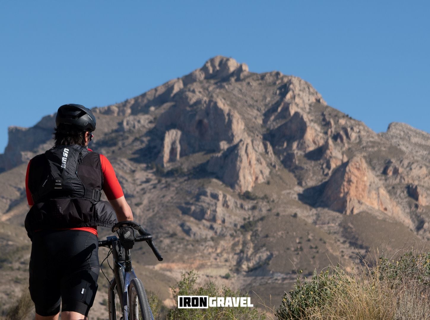 Participante de la Iron Gravel Alicante