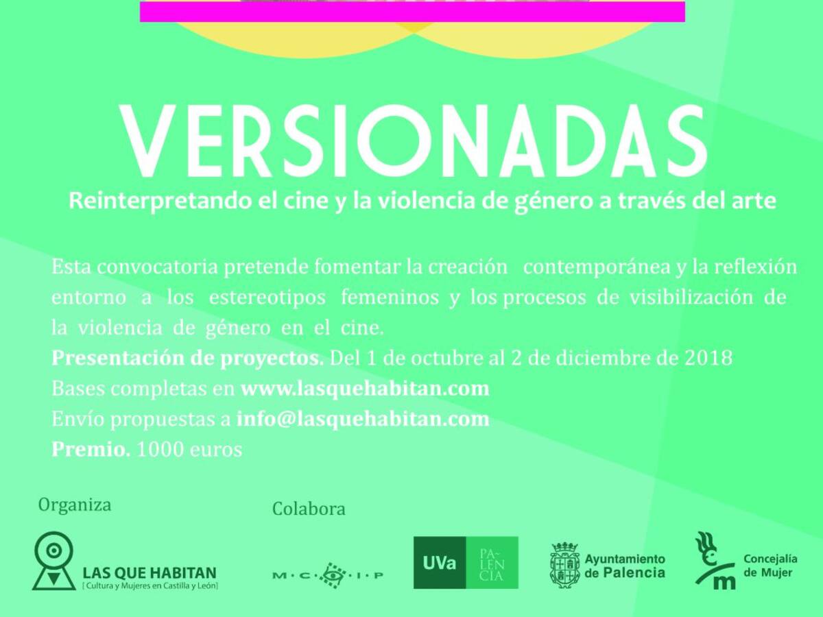 Llega Versionadas, el I Premio de Creación Contemporánea