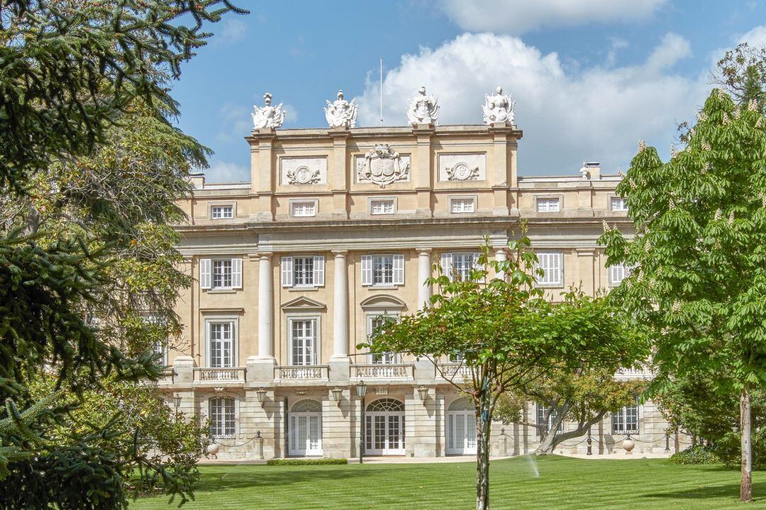 Fachada del Palacio de Liria