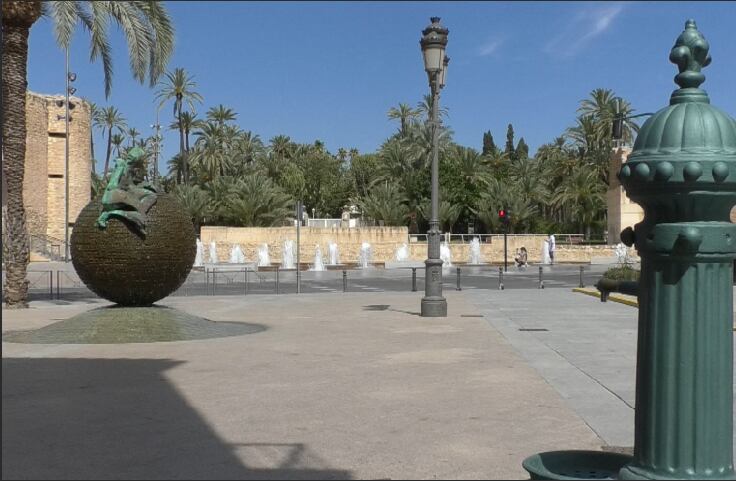 Plaza de Traspalacio en Elche