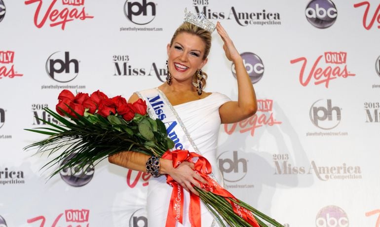 Imagen de Mallory Hagan, coronada Miss America en 2013, a la que llamaron &quot;gorda&quot; y &quot;asquerosa&quot;