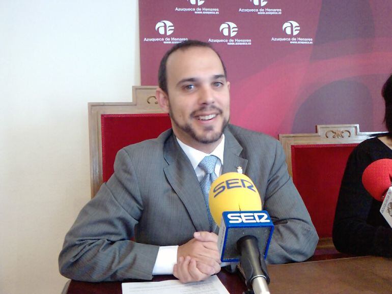 Pablo Bellido, en su etapa como alcalde de Azuqueca de Henares.