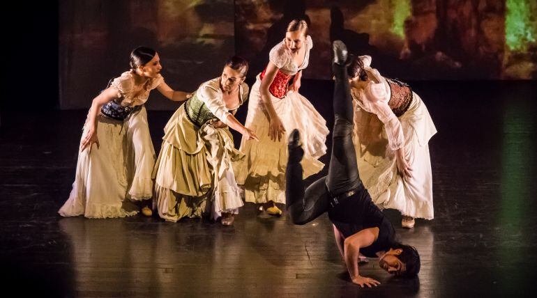 Imagen del espectáculo que se representa esta tarde en el Teatro Principal de Palencia