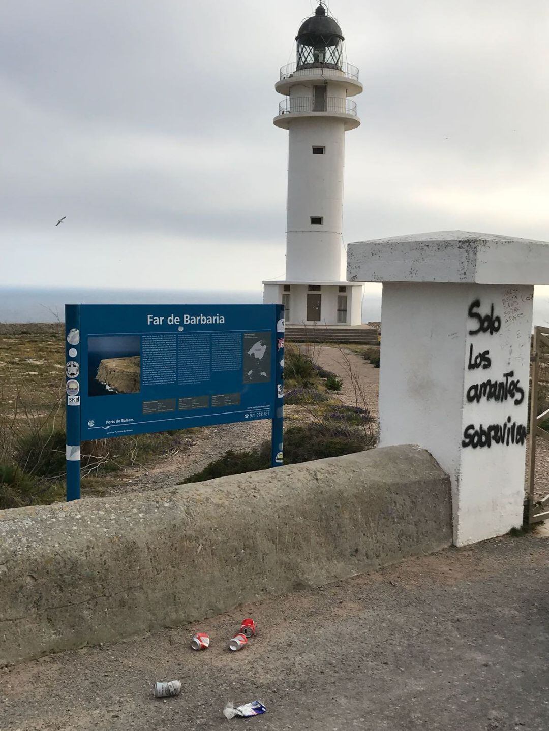 Imagen de archivo del faro de es Cap