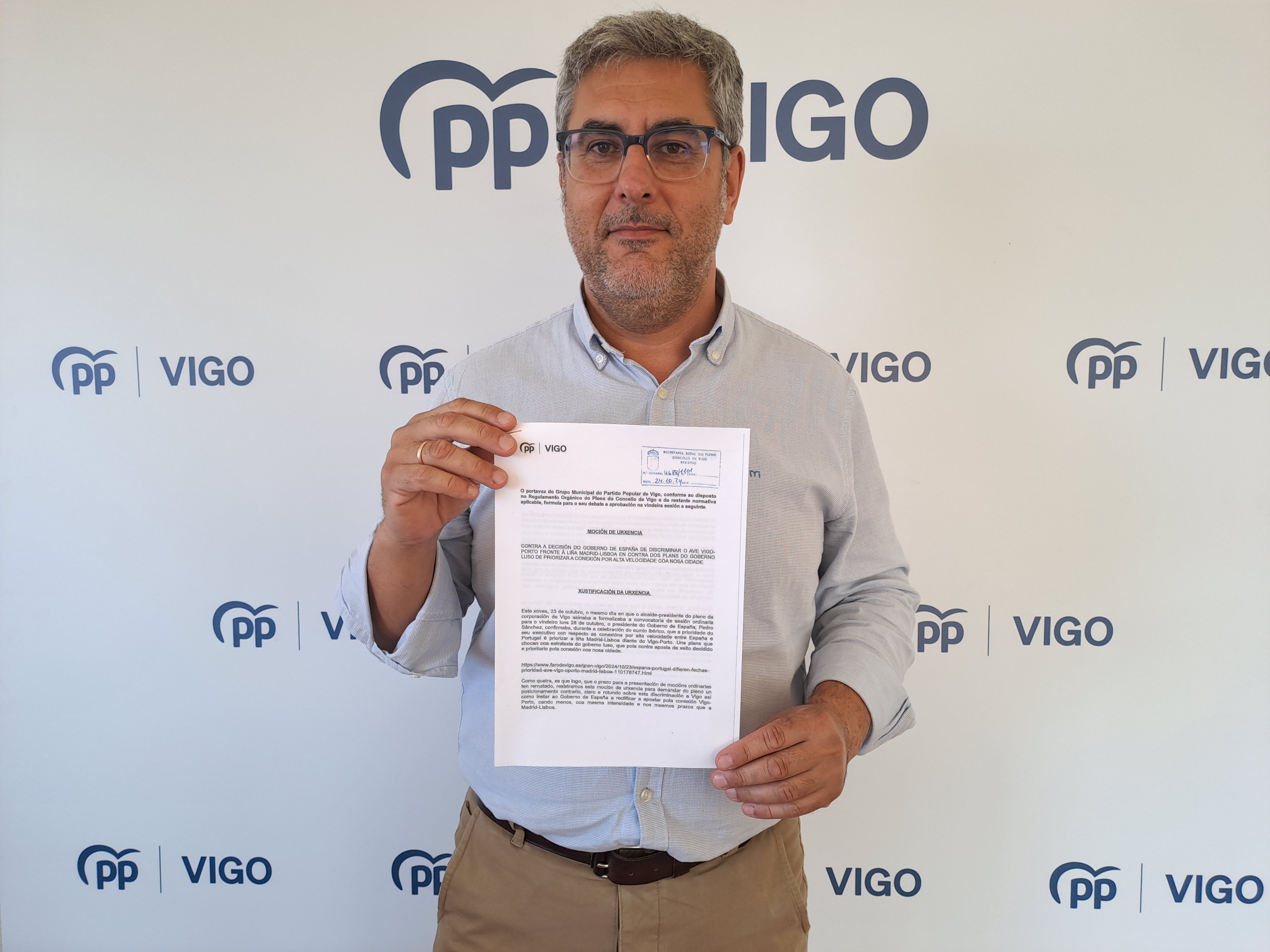 Miguel Martín, portavoz municipal del PP de Vigo