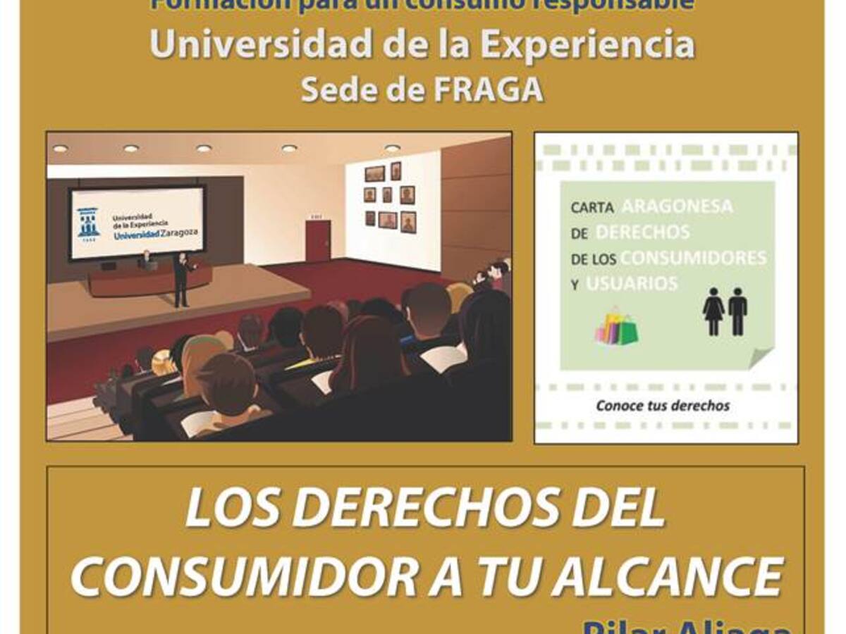 La UNED de Fraga acoge una jornada sobre los derechos del consumidor