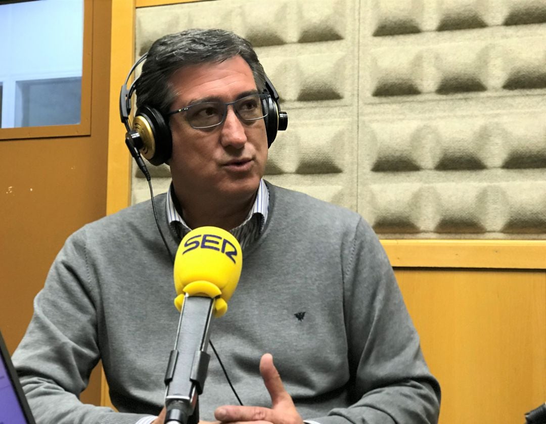 Prendes, en los estudios de Radio Asturias - SER