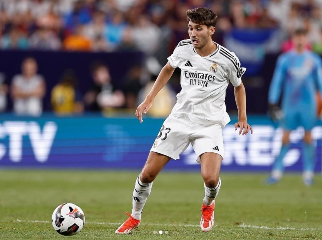 Rafa Obrador durante la gira americana del Real Madrid