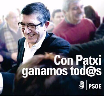 Lema de la candidatura de Patxi López.