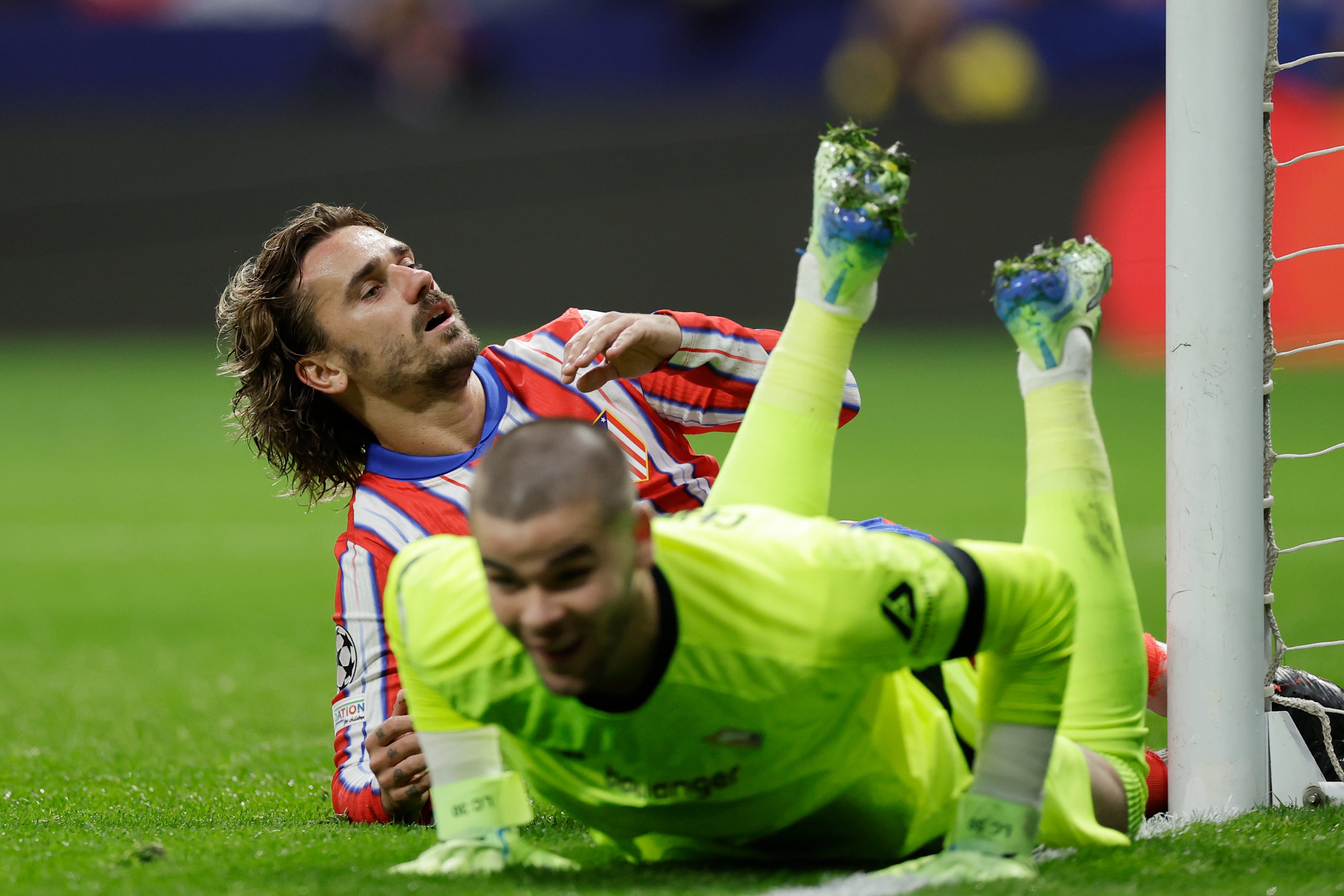 El Atlético de Madrid perdona al Lille y termina cayendo con un polémico penalti en contra