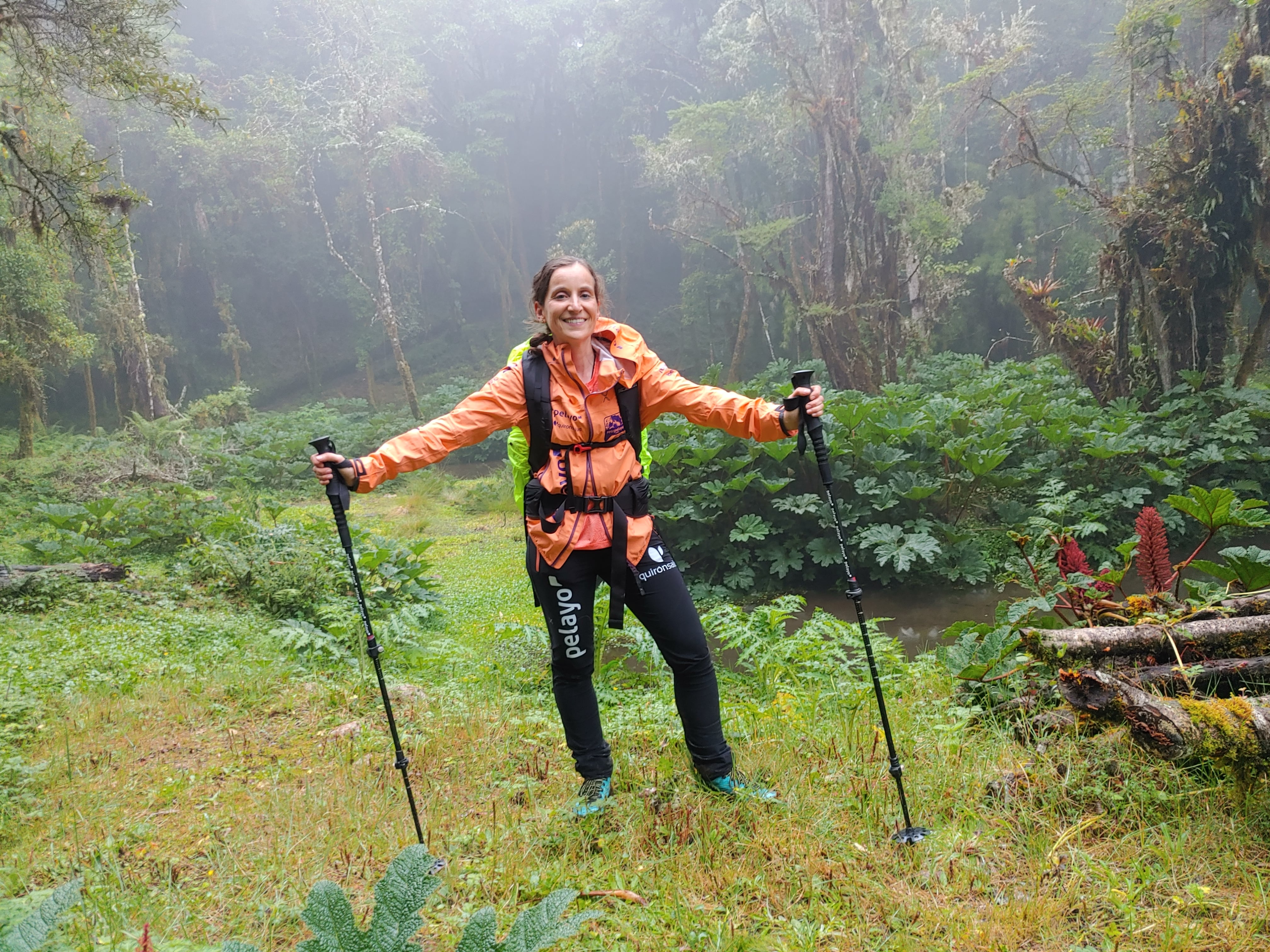 Toñi Delgado, de 44 años, participa en el Reto Pelayo en Costa Rica