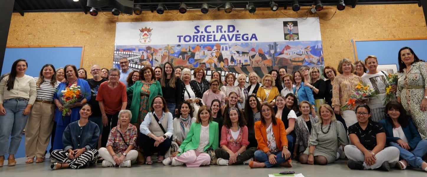 Algunas de las asistentes a la asamblea anual de la asociación Mararía de Lanzarote.