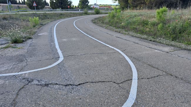 Cambiar Huesca denuncia la situación del recién inaugurado andador al IES Pirámide