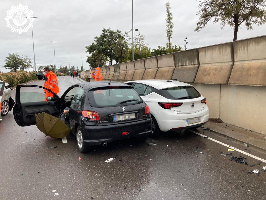 Accidente ronda de circunvalación