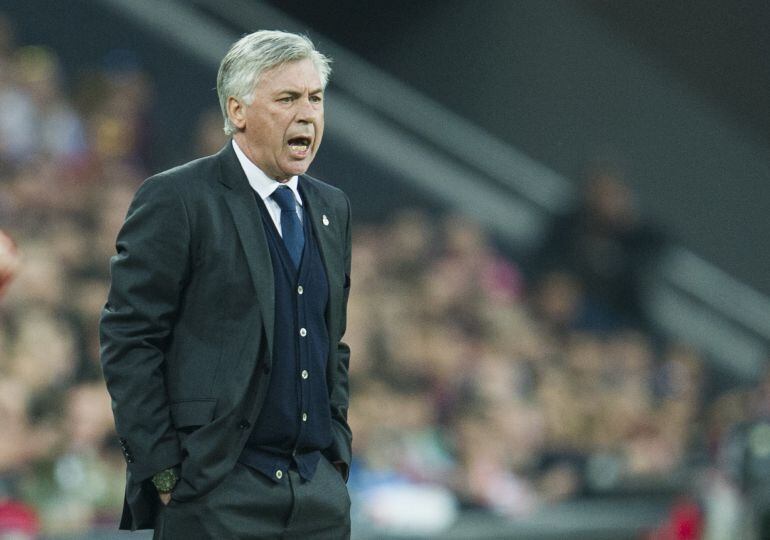 El entrenador del Real Madrid, Carlo Ancelotti 