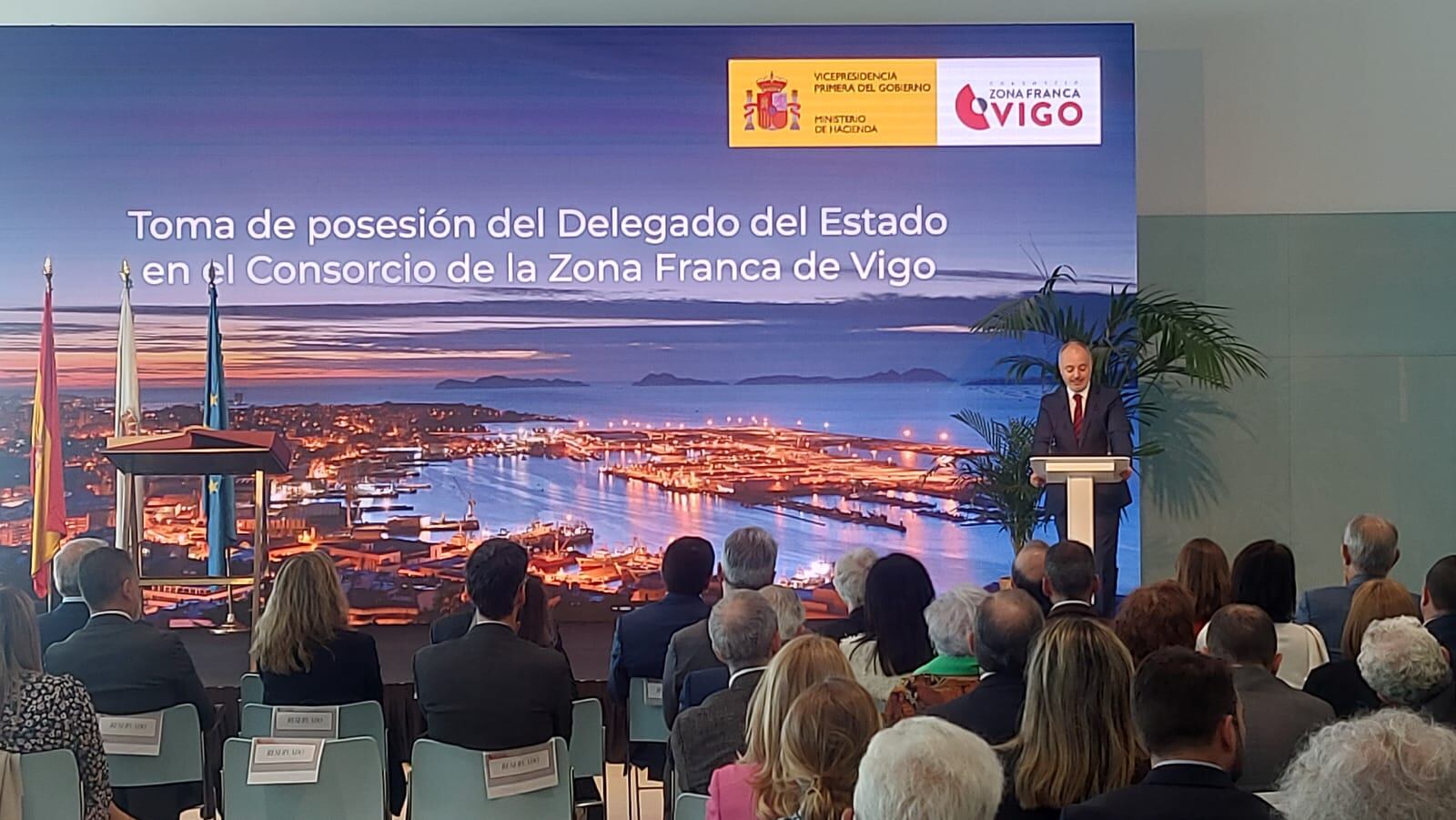 Toma de posesión de David Regades como Delegado de Zona Franca