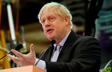 El exministro de exteriores, Boris Johnson