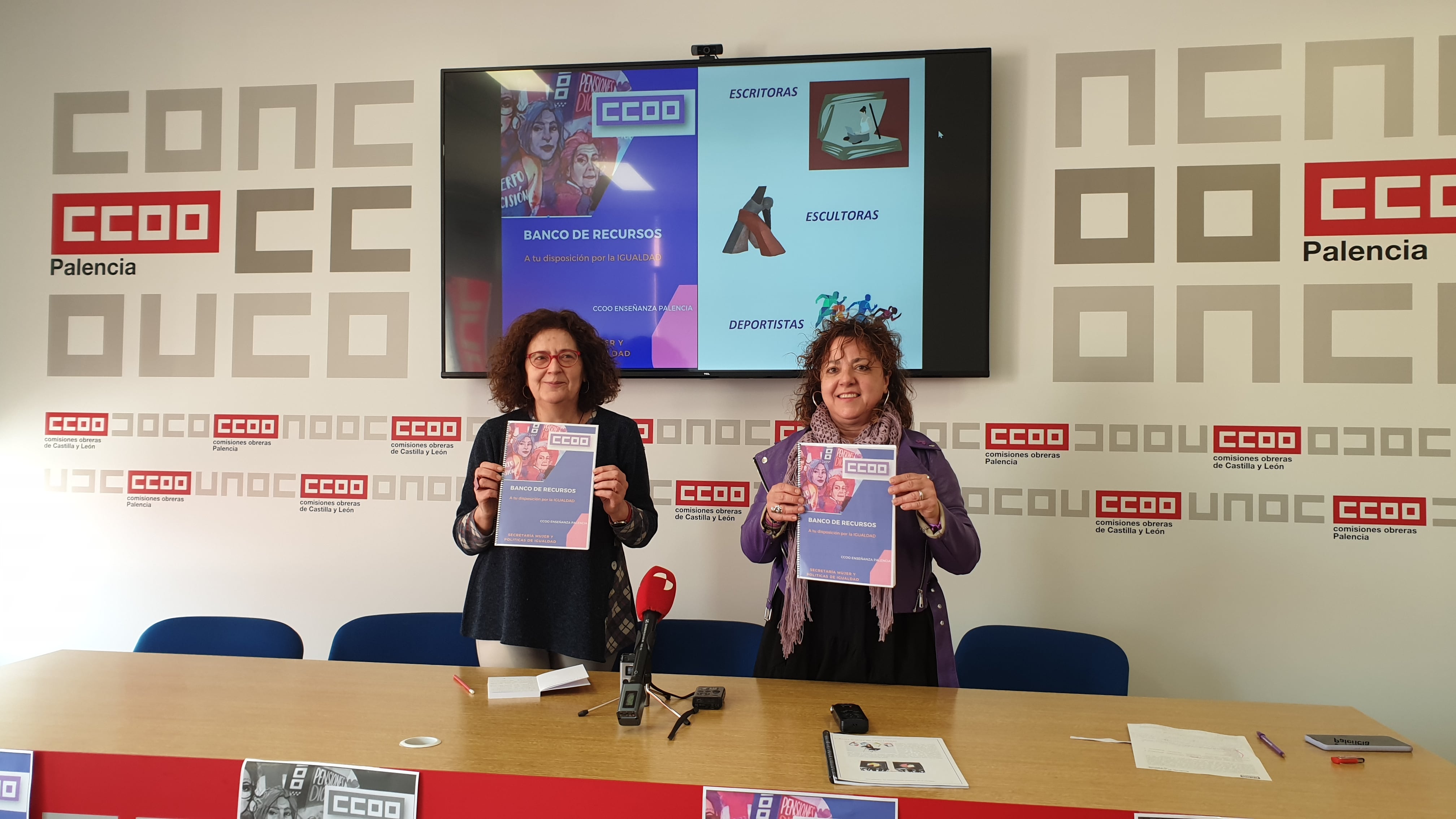 CCOO edita tres nuevas &#039;Guías Violeta&#039; que ponen en valor a mujeres en el mundo de la escritura, la escultura y el deporte