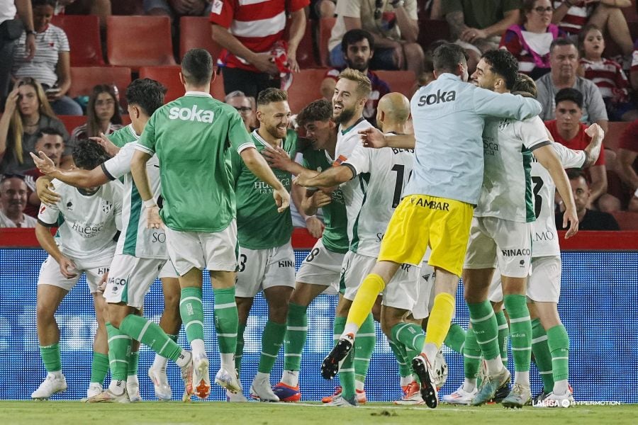 El Huesca lleva tres de tres en comienzo de liga perfecto