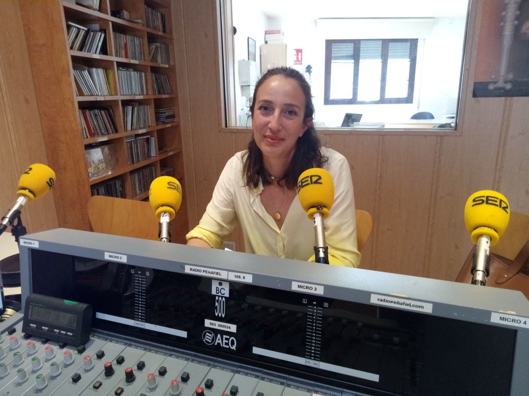 La candidata de Peñafiel Futuro, Laura Fernández