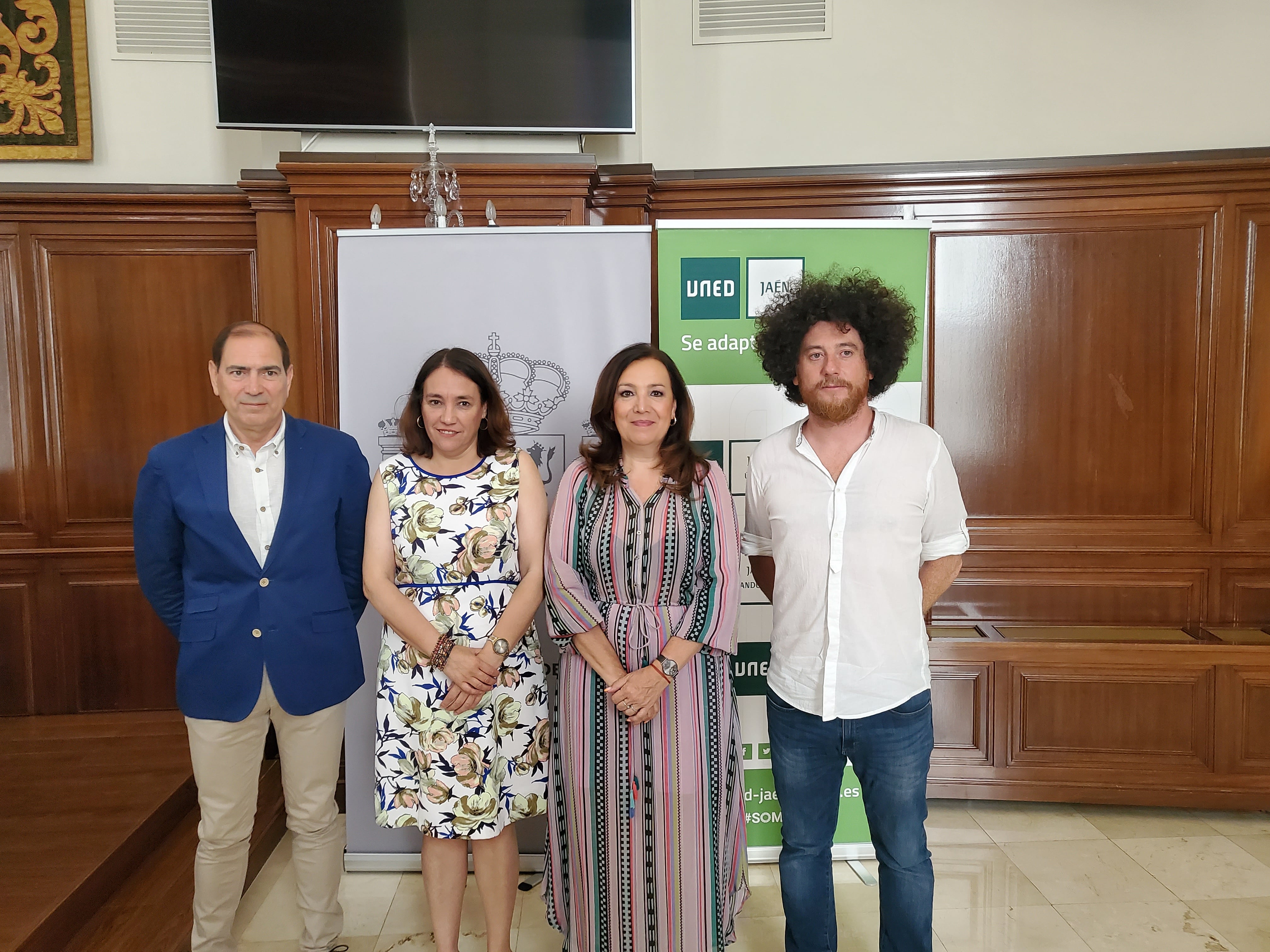 Presentación del curso de verano de la UNED que se impartirá en el Centro Penitenciario de Jaén.