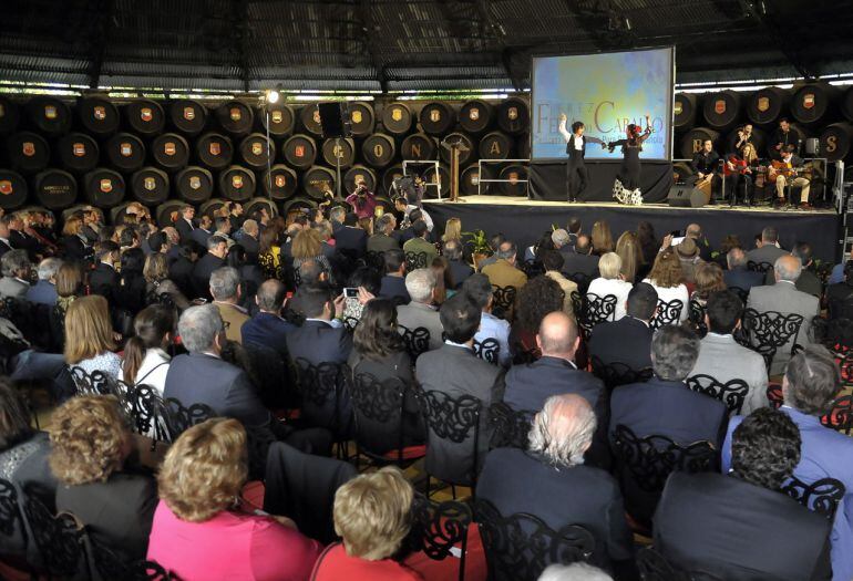 Presentación de la Feria del Caballo 2018 en González Byass