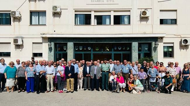 Un momento del homenaje