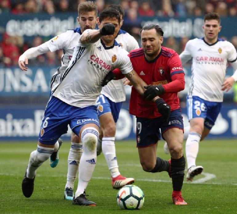 Quique González dispuso de las ocasiones más claras e incluso vio como el árbitro le anulaba un gol legal