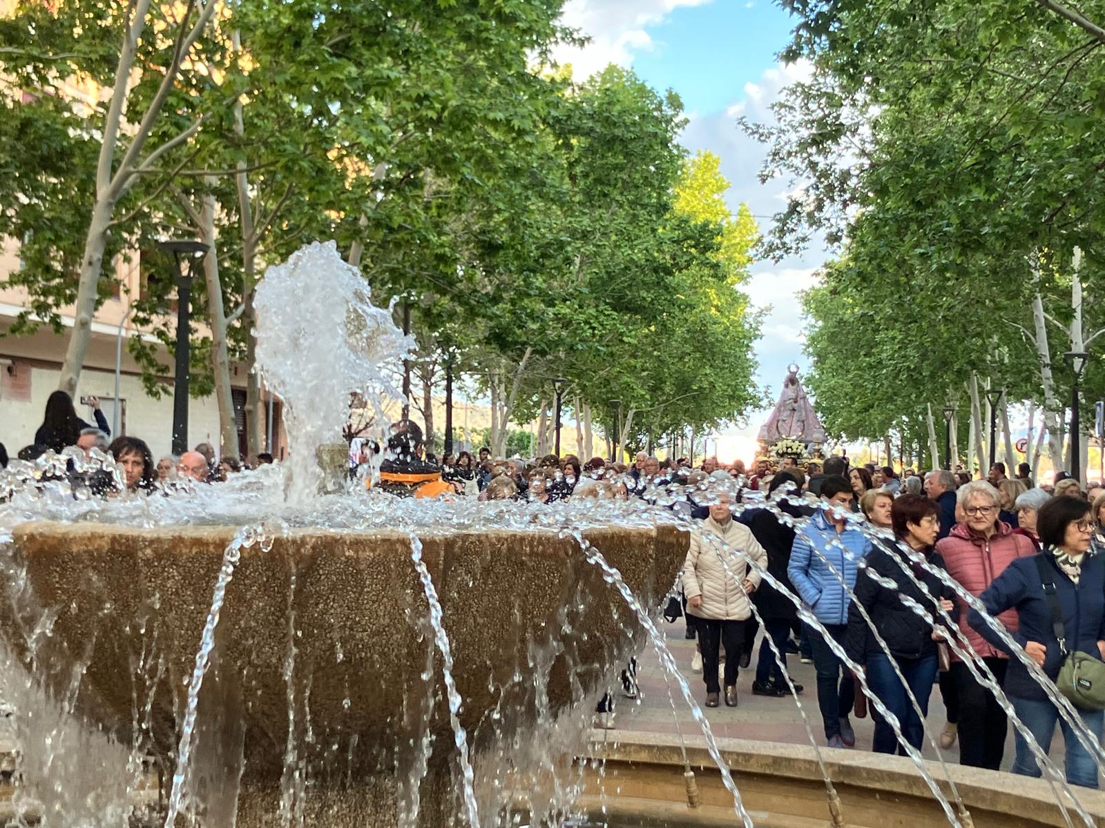 La Morenica, en la mañana del 1 de mayo