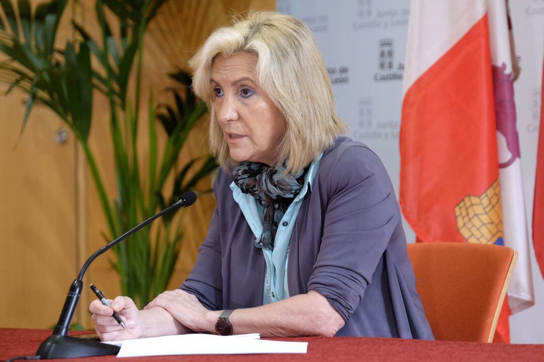 La Consejera de Sanidad, Verónica Casado