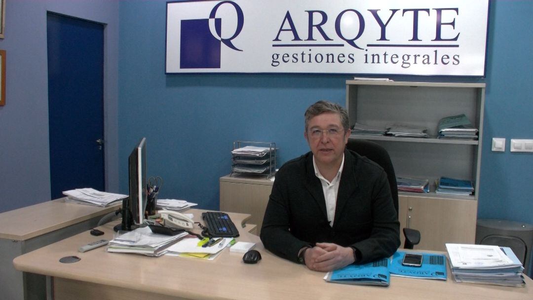 José Carlos Arqués. Gerente de la empresa Arqyte.