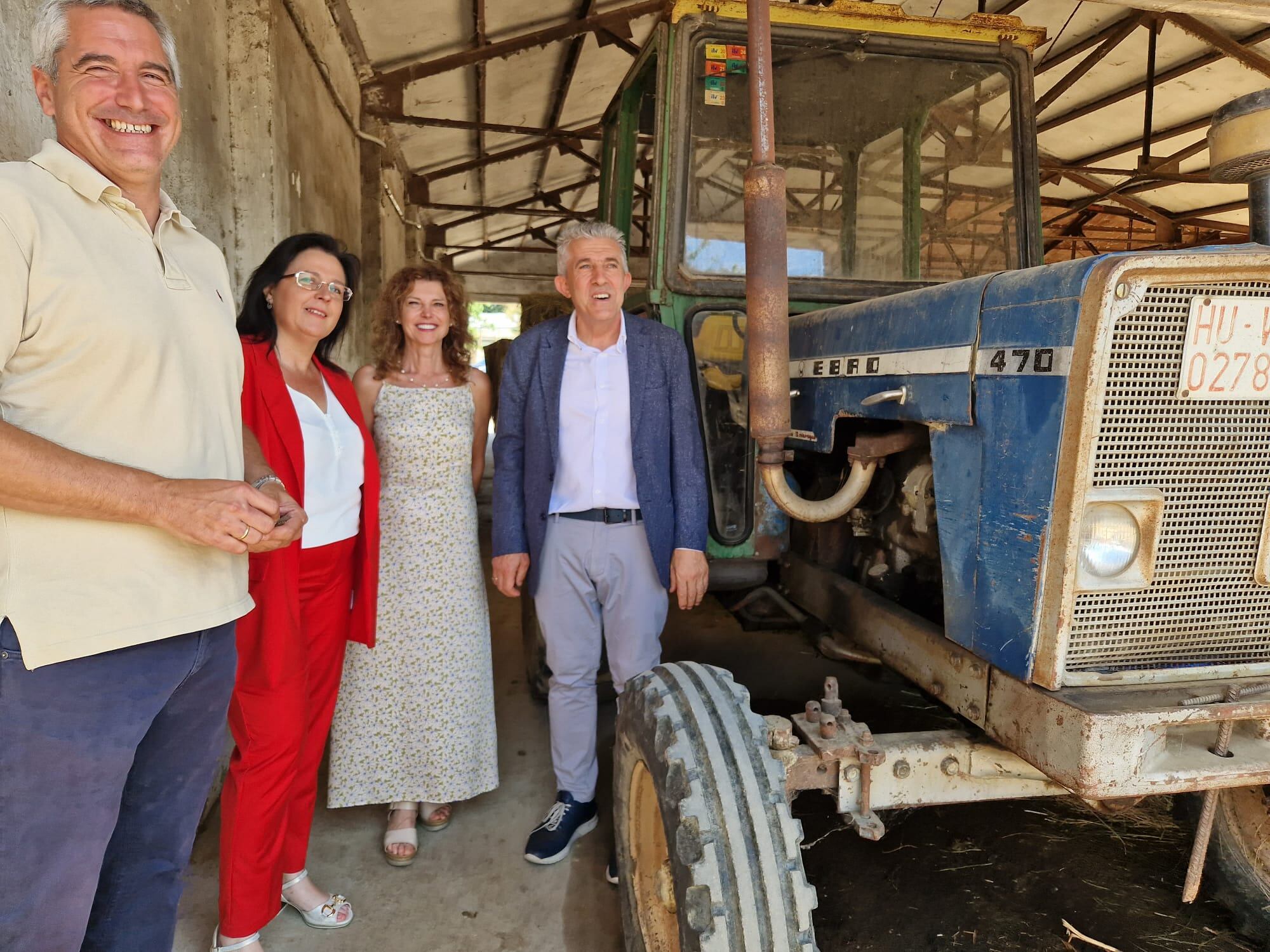 Ángel Samper en su visita al CPIFP Montearagón