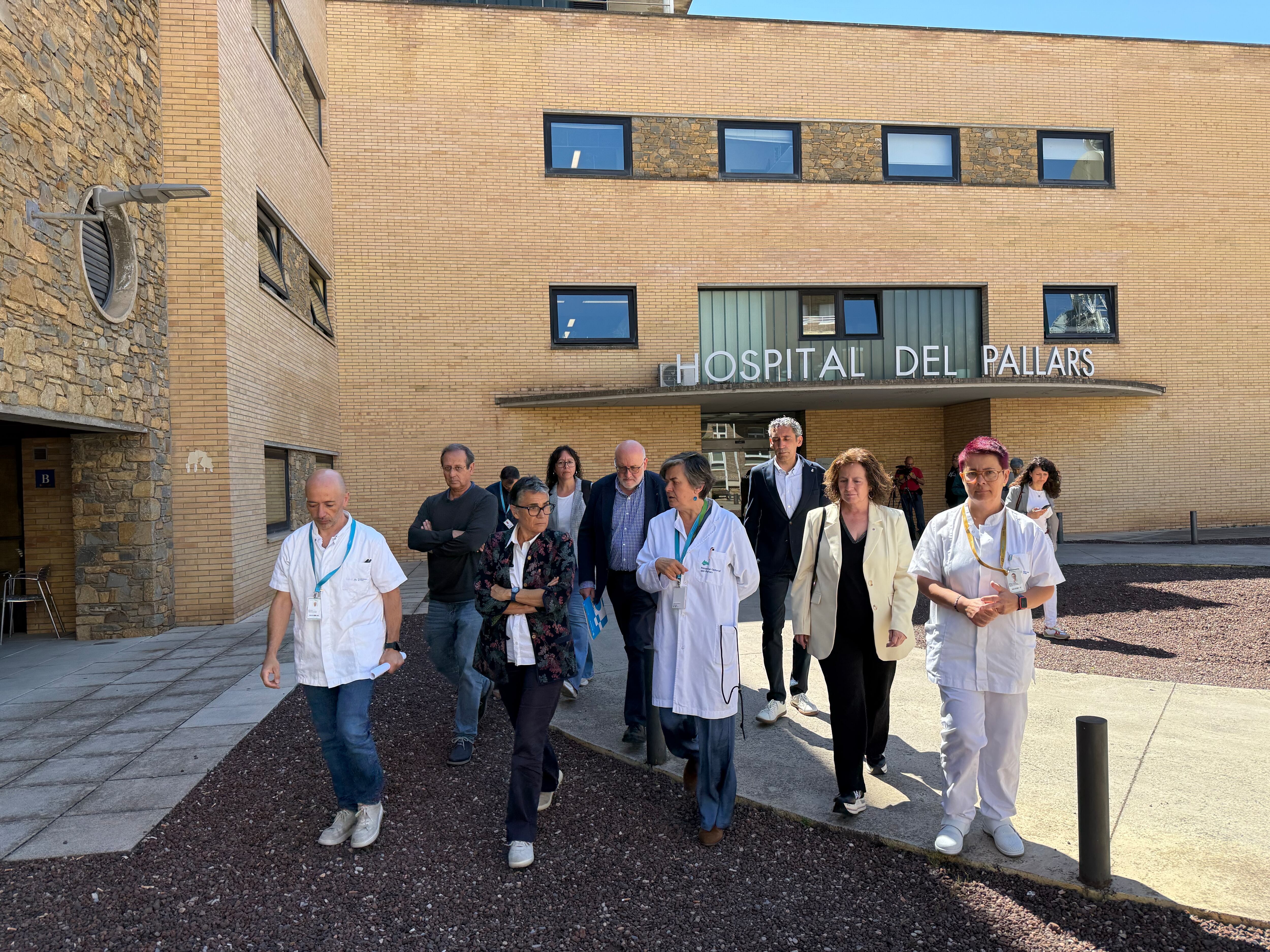 La consellera Olga Pané ha visitat avui l'Hospital Comarcal del Pallars. Foto: ACN.