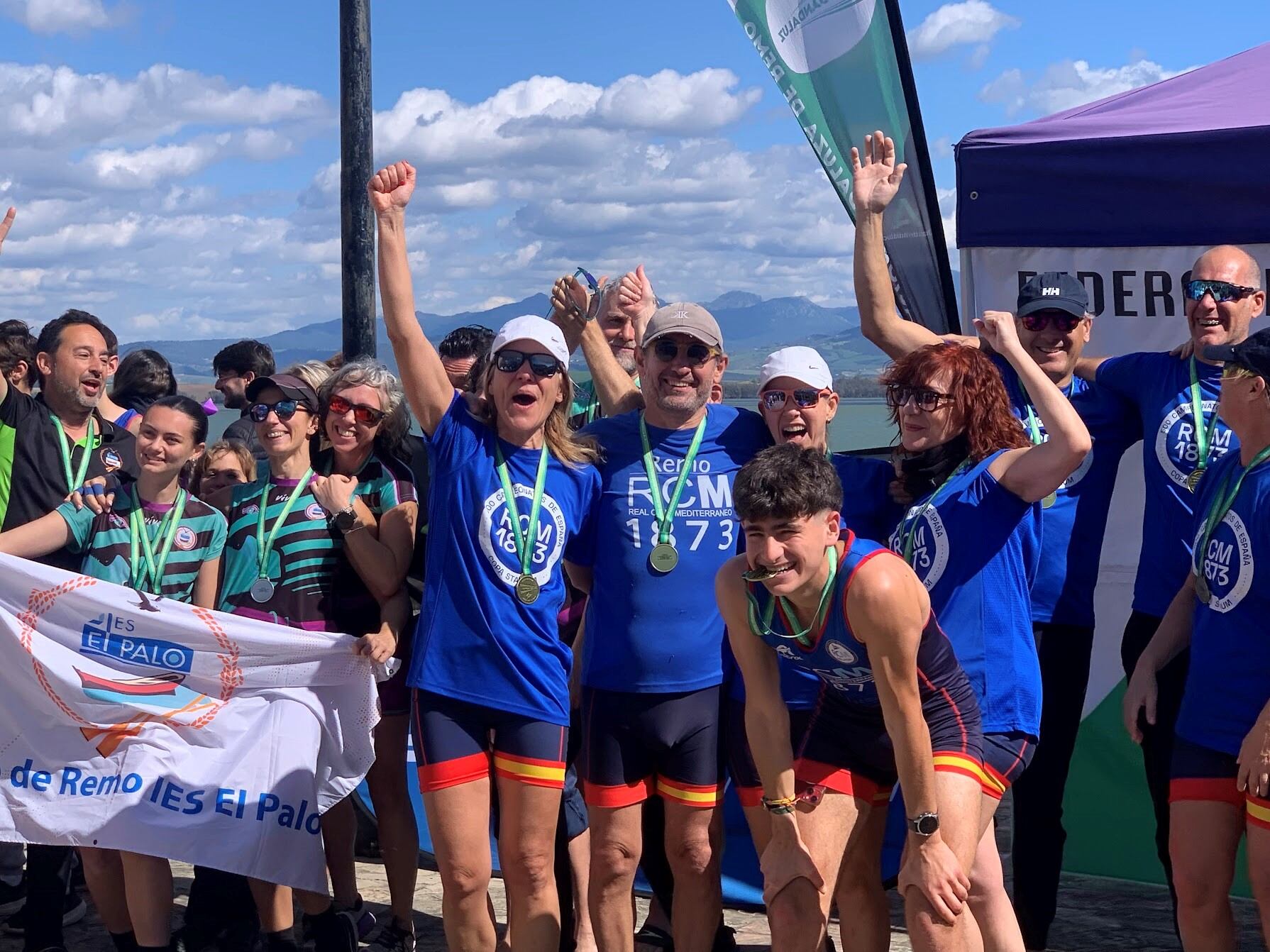 El Real Club Mediterráneo campeón absoluto en el Trofeo Diputación de Cádiz de Remo