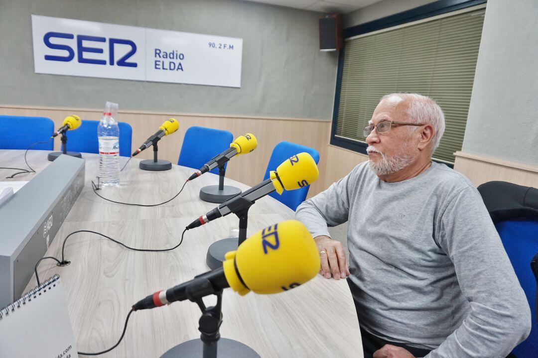 Pepe Busquier, presidente de la Asociación de Vecinos Estación 4 Zonas de Elda