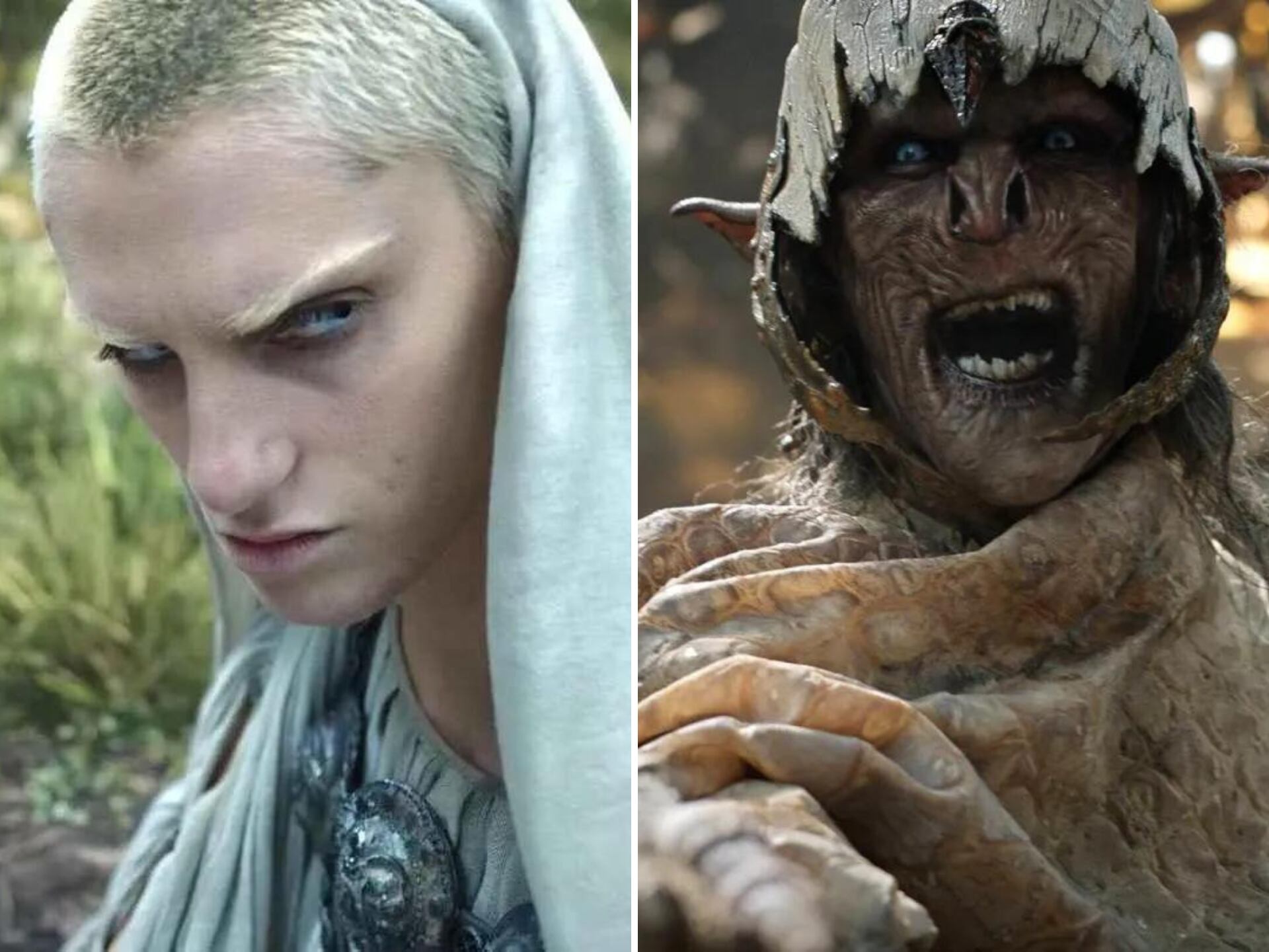 Algunos de los personajes de &#039;Los anillos de poder&#039;.