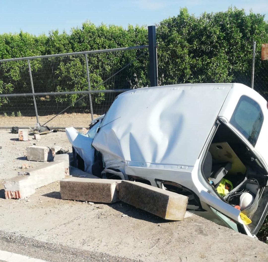 Accidente en Hornachuelos.