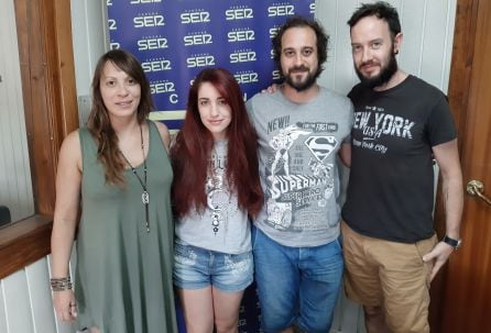 Ana Gómez, Teresa García, Manu Flores y Antonio Florían en SER Linares