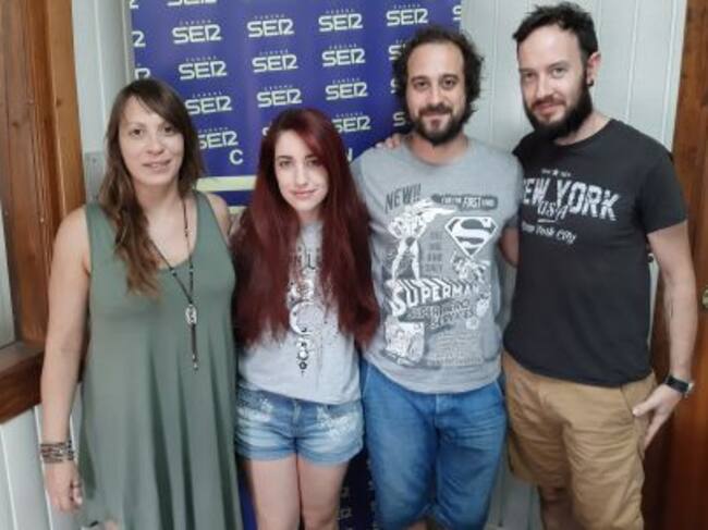 Ana Gómez, Teresa García, Manu Flores y Antonio Florían en SER Linares